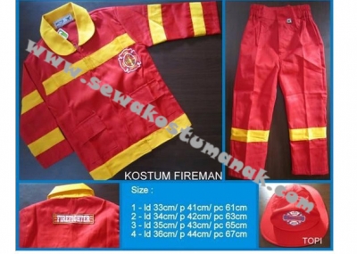 large2 Ukuran baju fireman